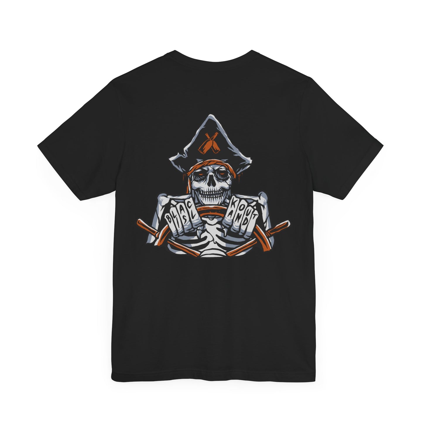 Pirate Captain Kunkle Tattoos T-Shirt Short Sleeve Shirt