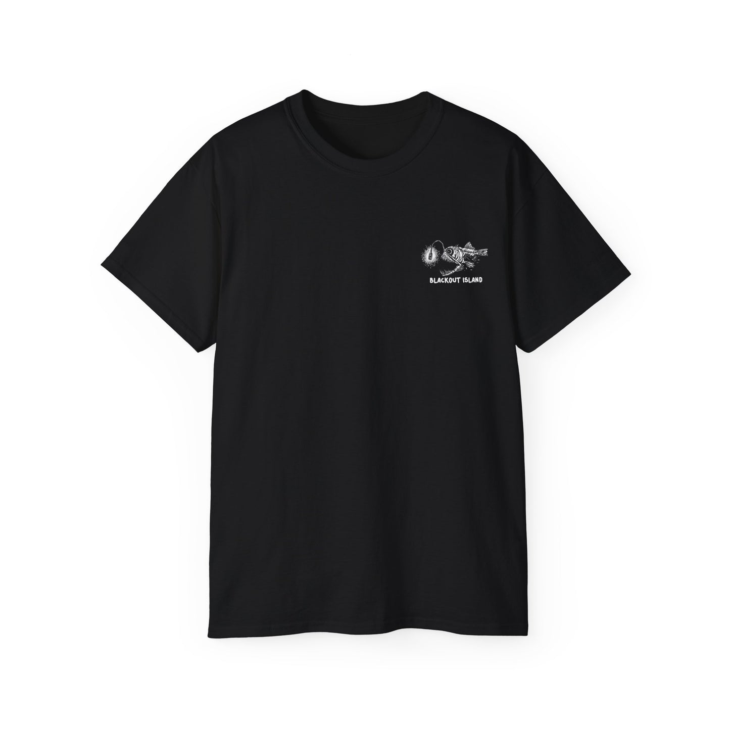 Zombie Deep Sea Angler Fish T-Shirt Short Sleeve Shirt