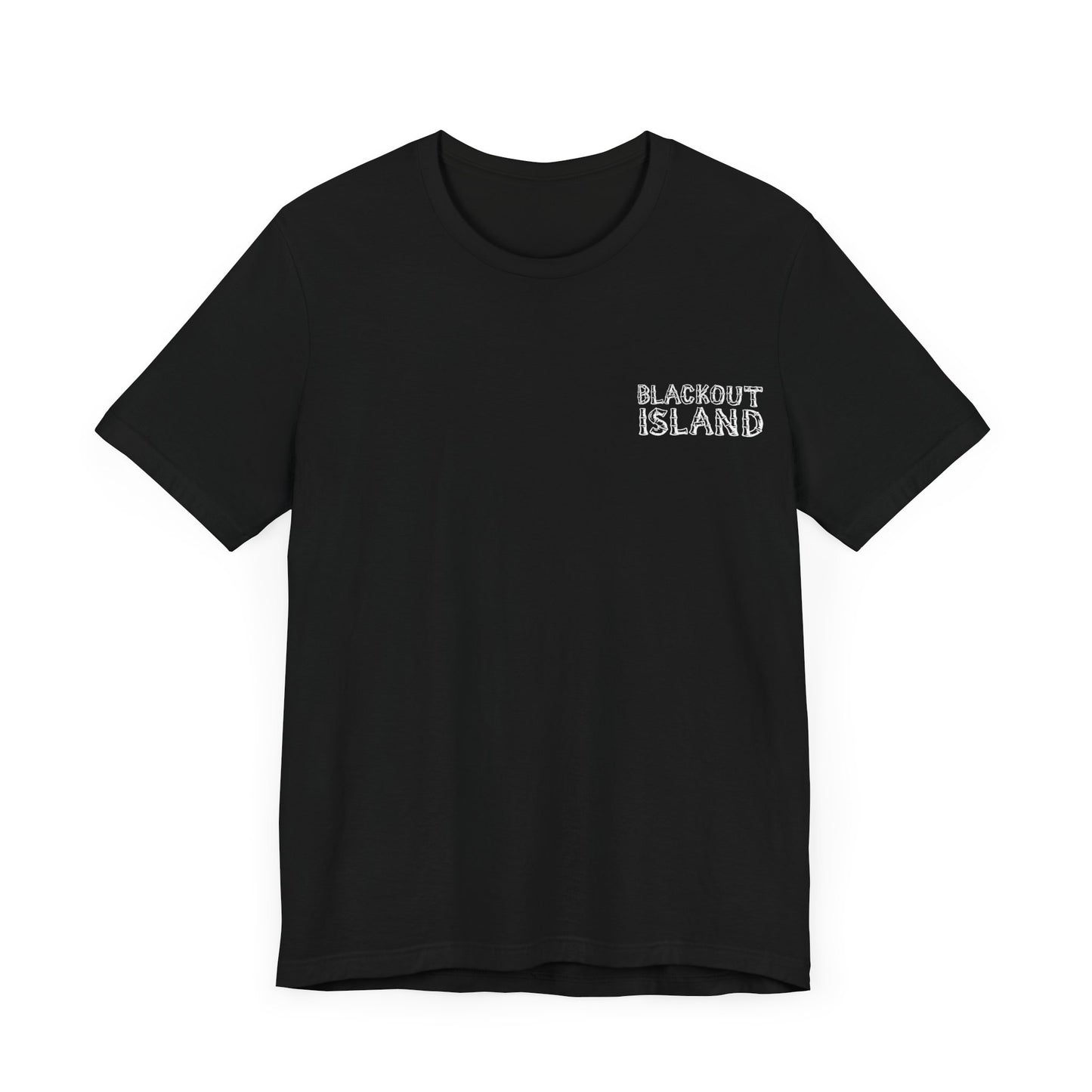 Coconut Palm Tree Tee B/W