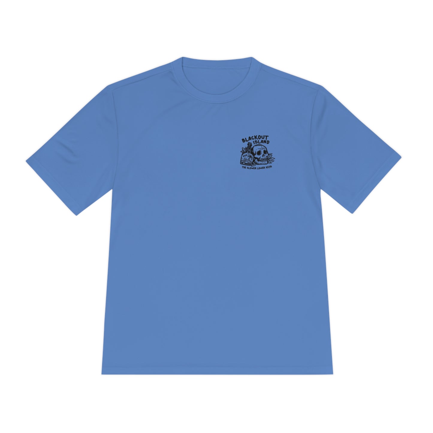 Coconut Skull Palm Tree SPF Fishing Short Sleeve Performance Shirt