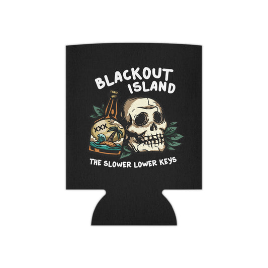 Blackout Island Slower Lower Keys Logo Drinking Can Cooler Koozie