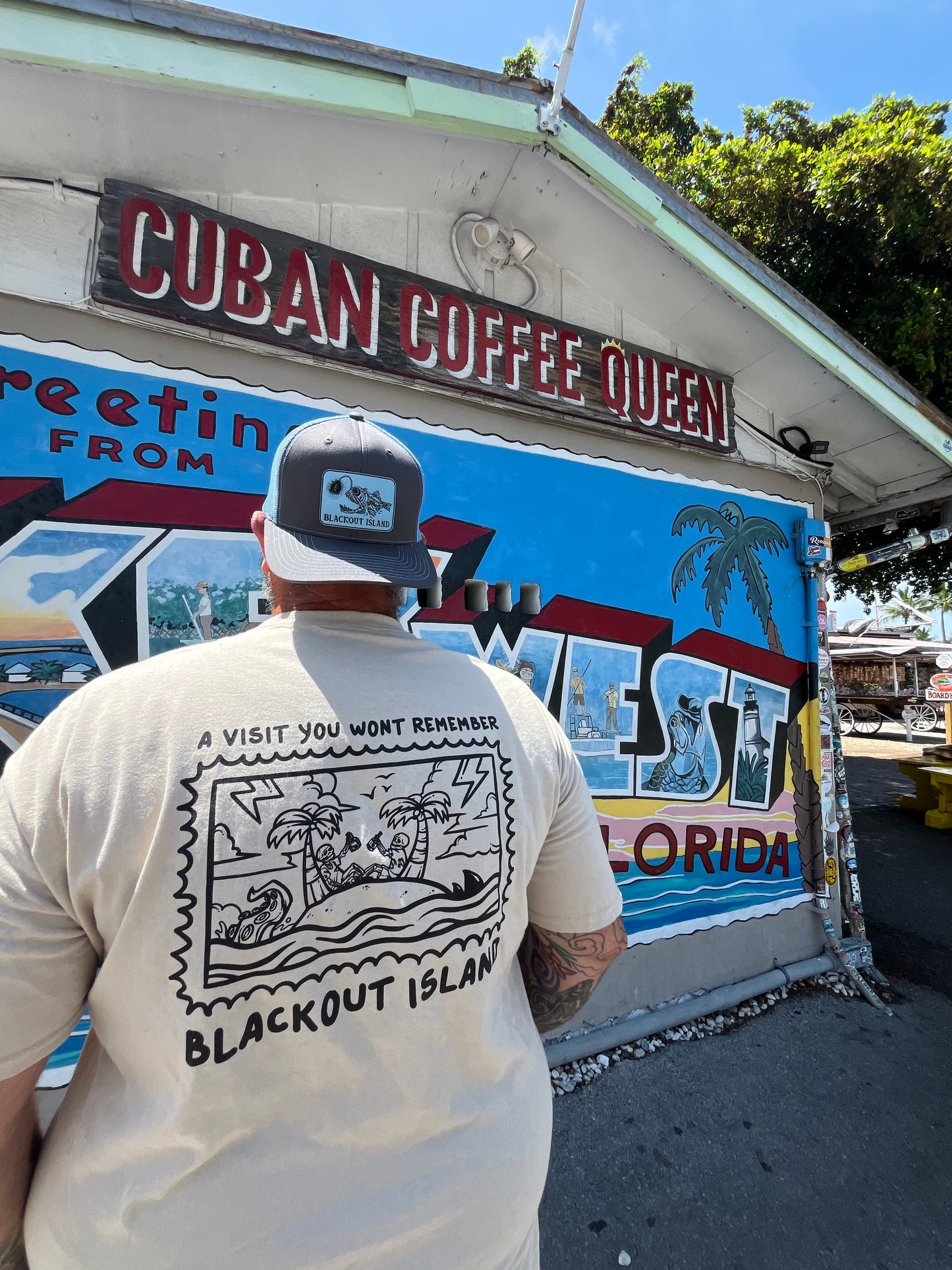 A Visit You Wont Remember Blackout Island Tee