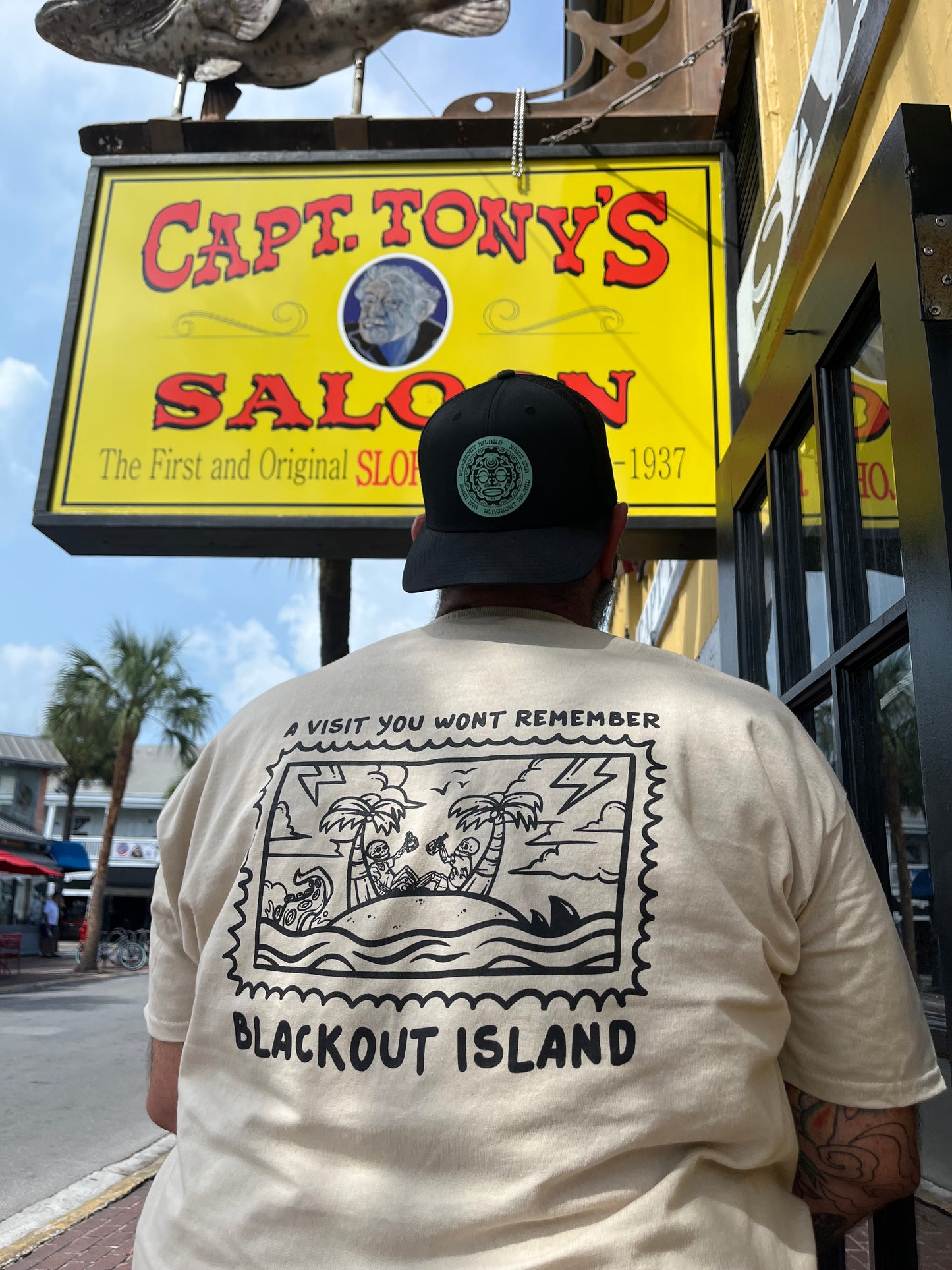 A Visit You Wont Remember Blackout Island Tee