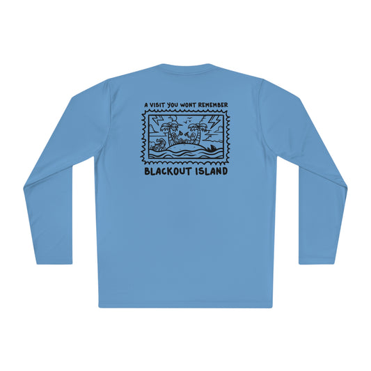 Blackout Island A Visit You Won't Remember SPF Fishing Performance Shirt