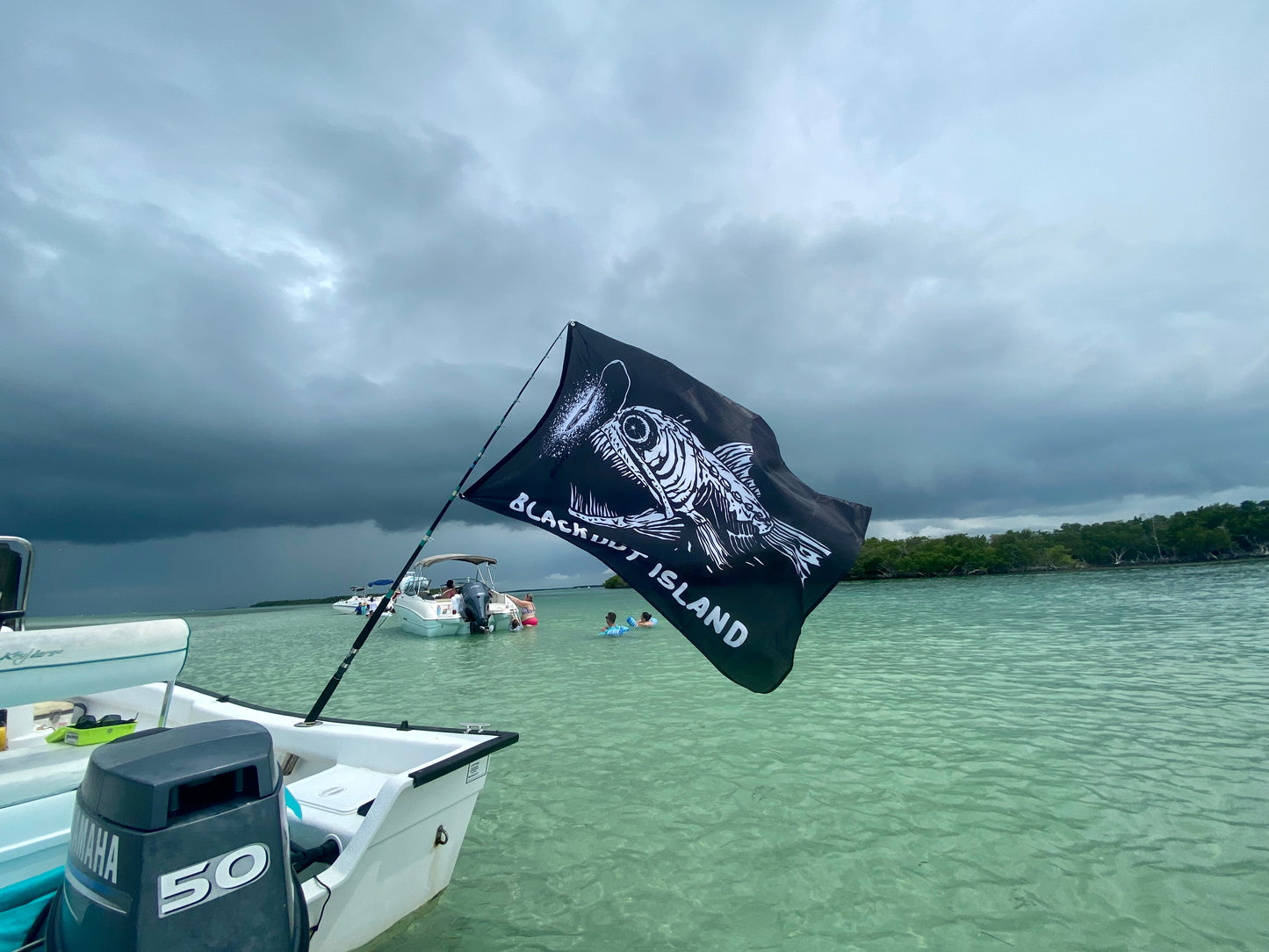 Angler Fish Boat Flag