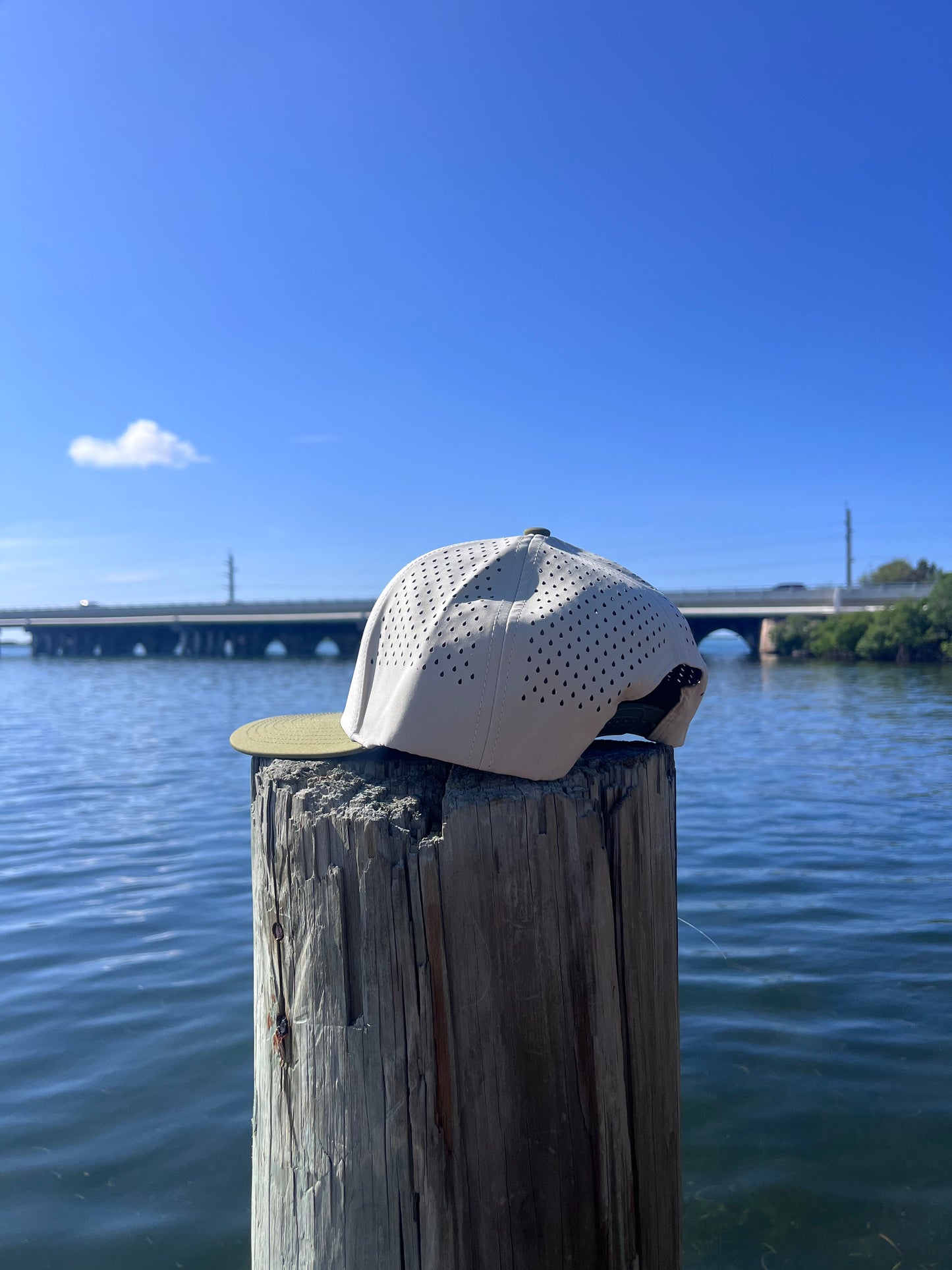 Slower Lower Keys Skull & Bottle Hat