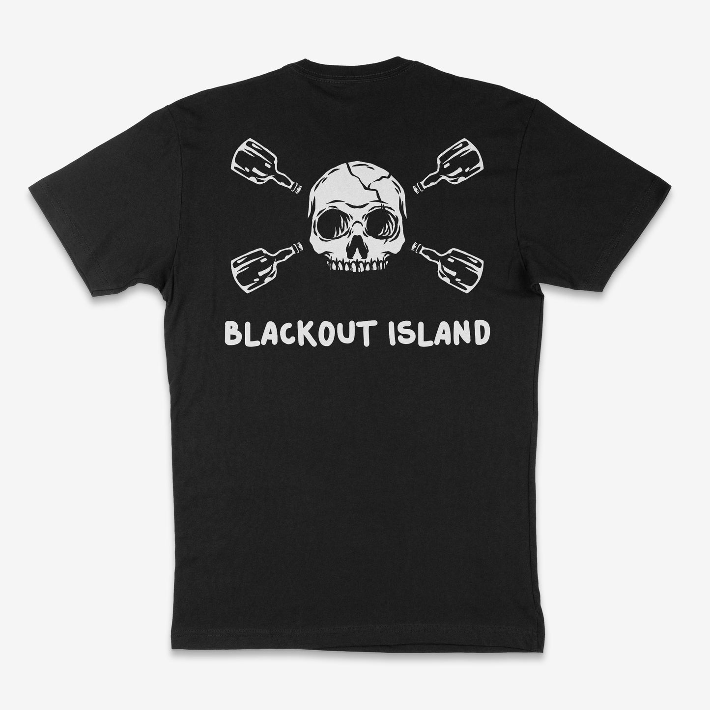Skull and Bottle Shirt Short Sleeve Shirt