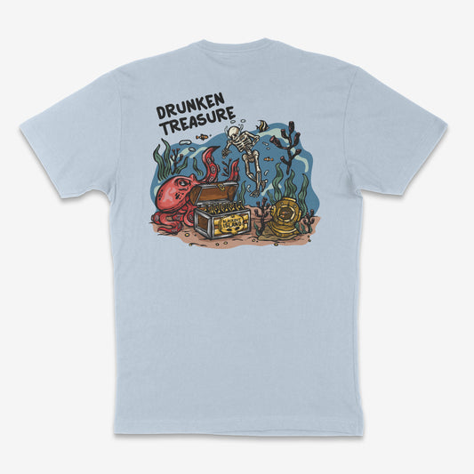 Drunken Treasure T-Shirt Short Sleeve Shirt