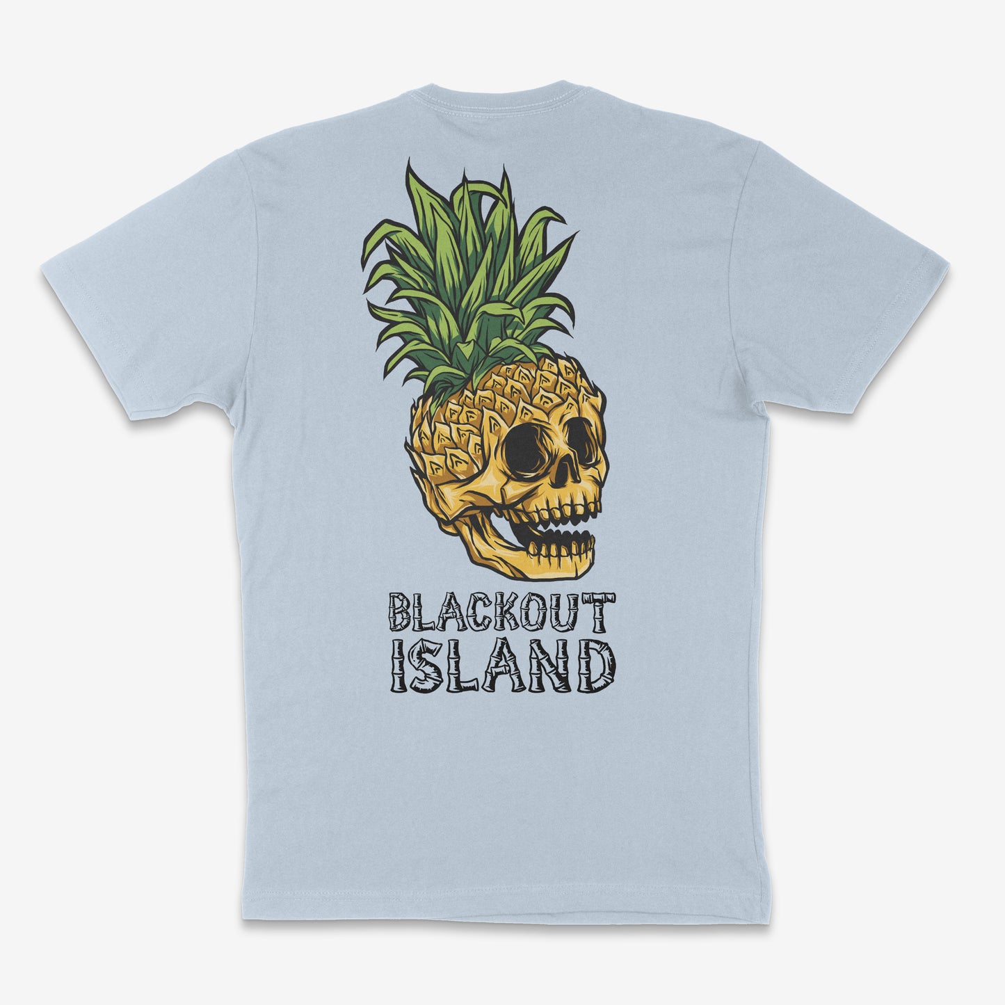 Pineapple Skull T-Shirt Short Sleeve Shirt