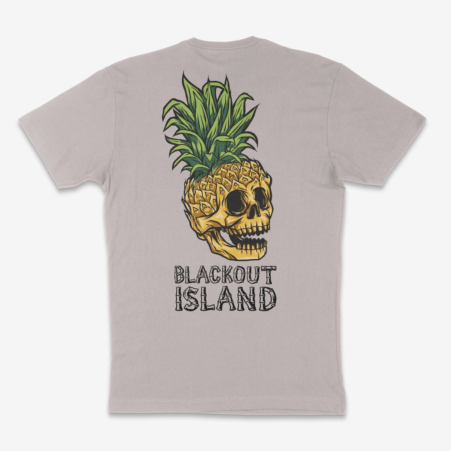 Pineapple Skull T-Shirt Short Sleeve Shirt