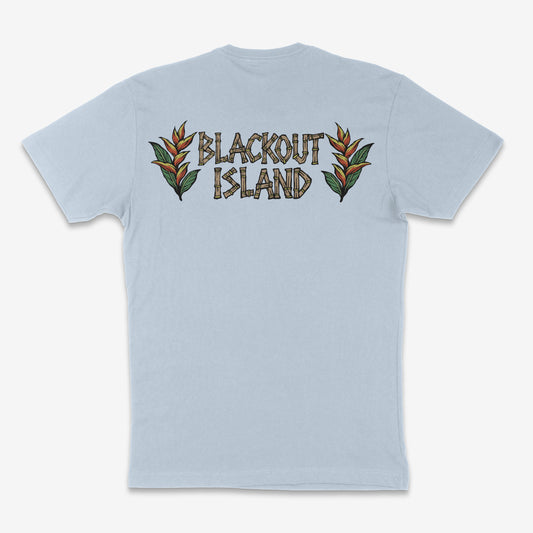 Heliconia Blackout Island Tee