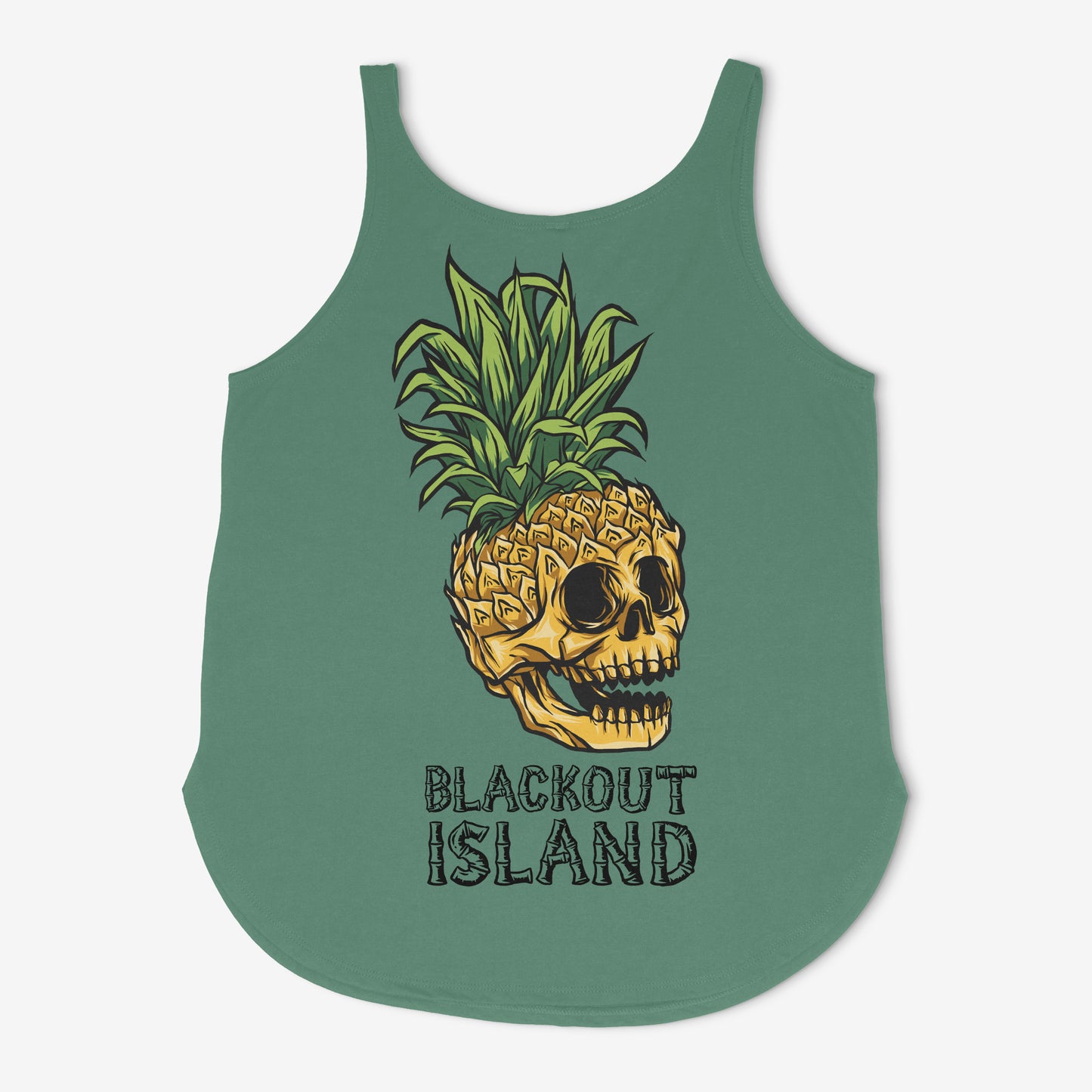 Pineapple Skull Tank