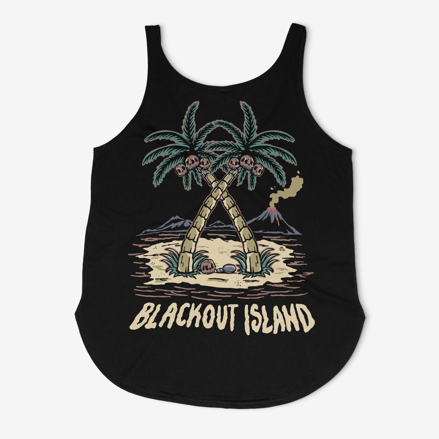 Coconut Palm Tank Top