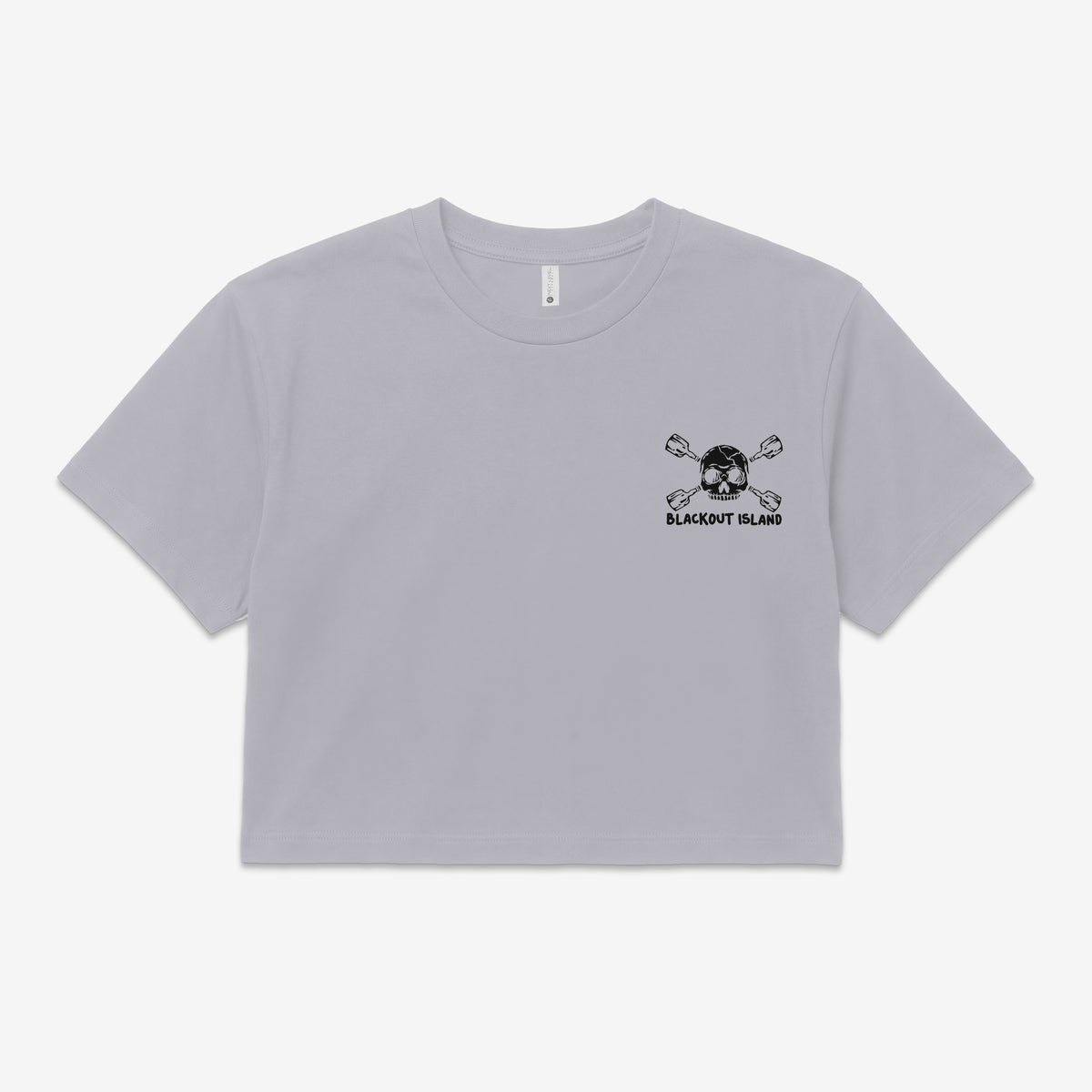 Skull and Bottles Reverse - Blackout Island | Crop Top