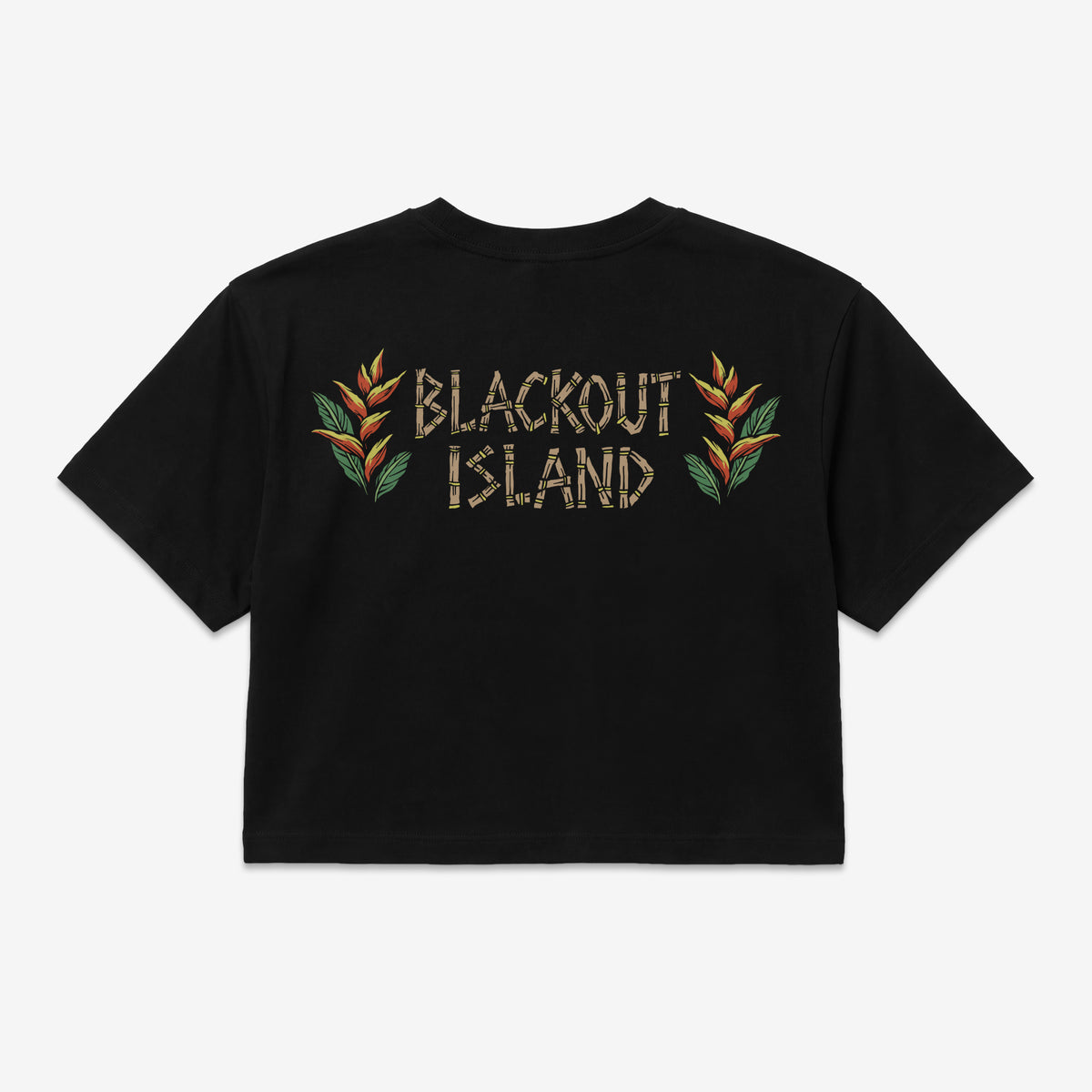 Heliconia - Blackout Island | Crop Top