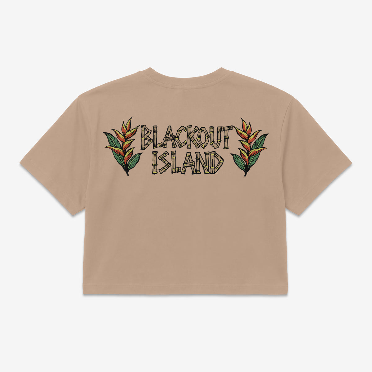 Heliconia - Blackout Island | Crop Top