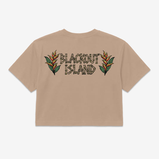 Heliconia - Blackout Island | Crop Top