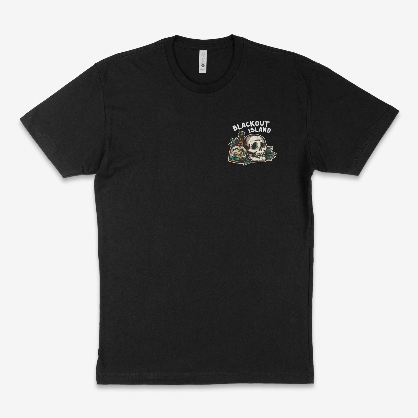Slumped Skeleton T-Shirt Short Sleeve Shirt
