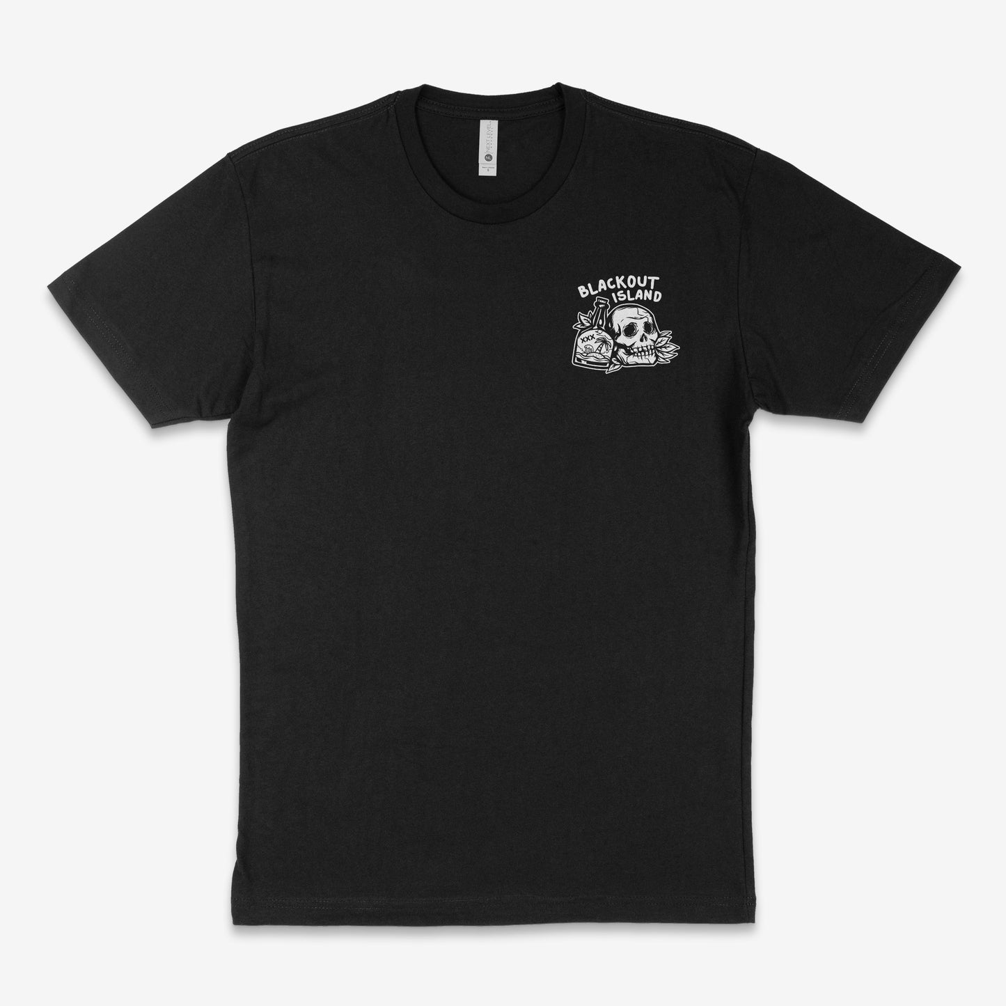 Skull and Bottle Shirt Short Sleeve Shirt