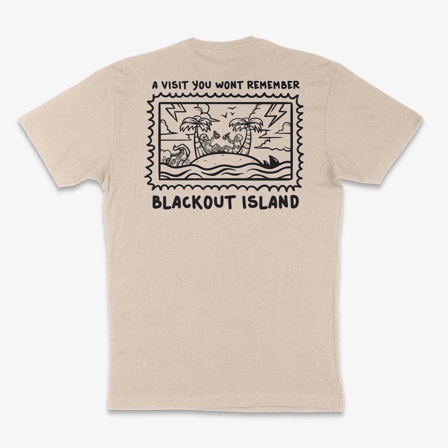 A Visit You Wont Remember Blackout Island Tee