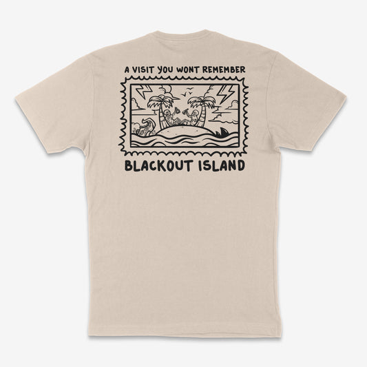 A Visit You Wont Remember Blackout Island Tee