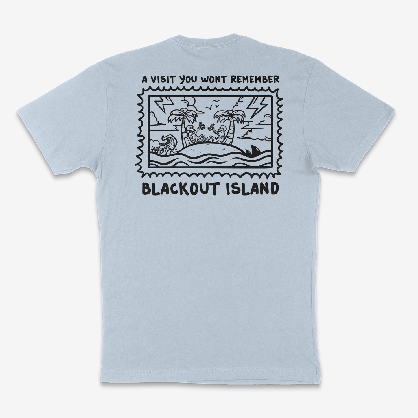 A Visit You Wont Remember Blackout Island Tee