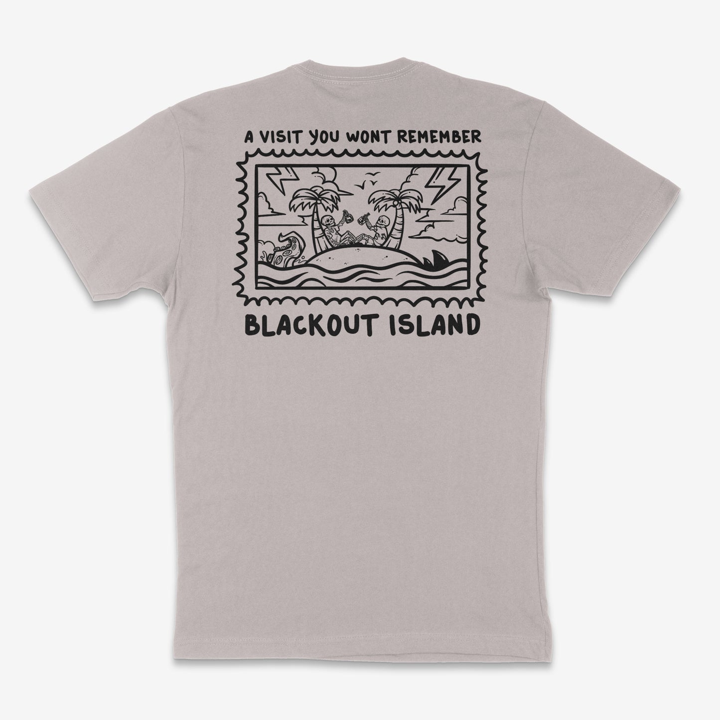 A Visit You Wont Remember Blackout Island Tee