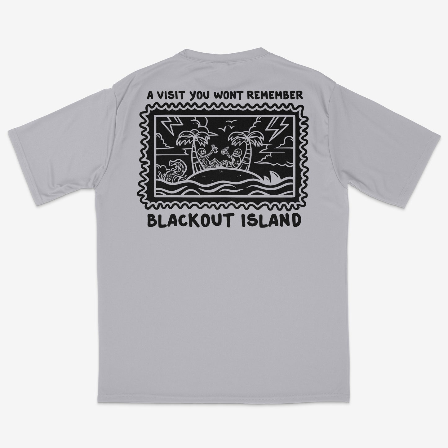 Visit You Wont Remember Reverse SPF Fishing Short Sleeve Performance Shirt