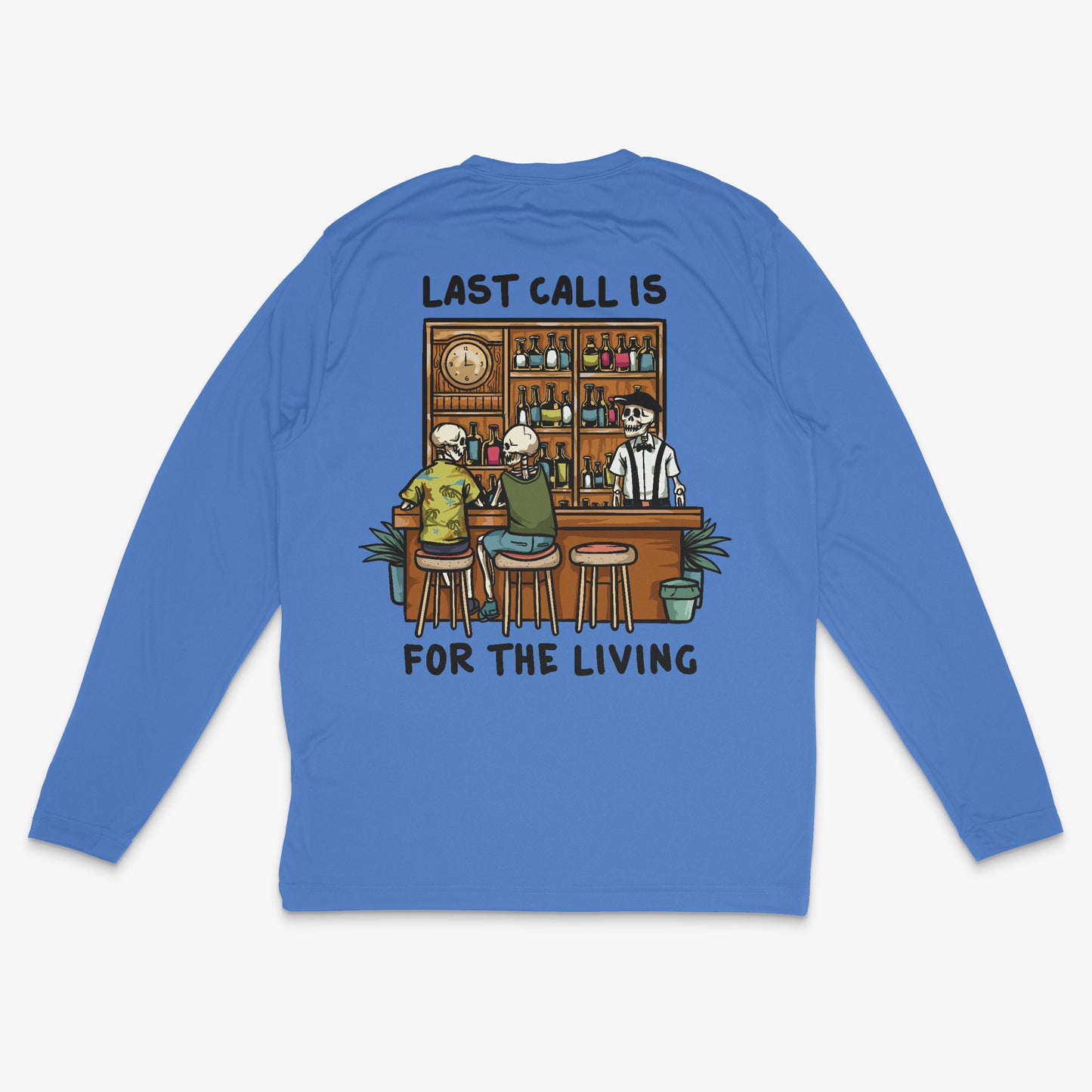 Last Call is for the Living SPF Fishing Performance Shirt